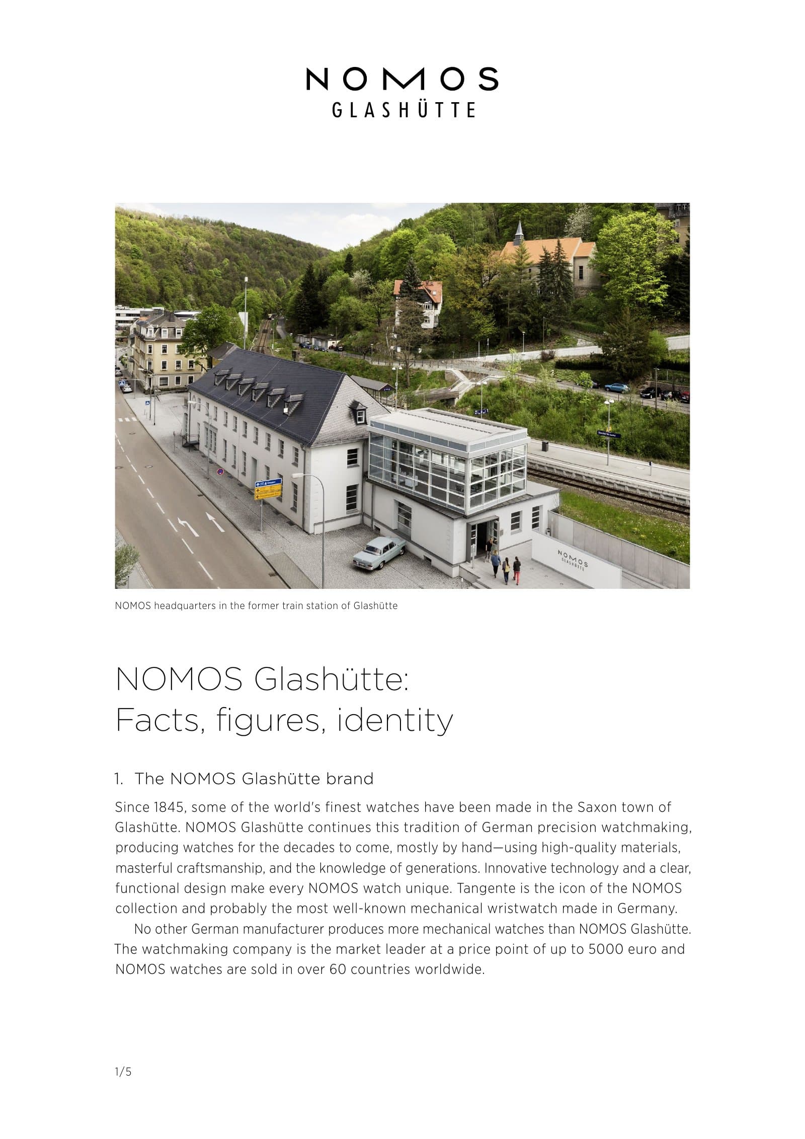 NOMOS Glashütte Facts & Figures 2025